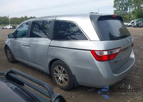 2012 Honda Odyssey Ex-L из США, поврежденный, VIN 5FNRL5H63CB023900